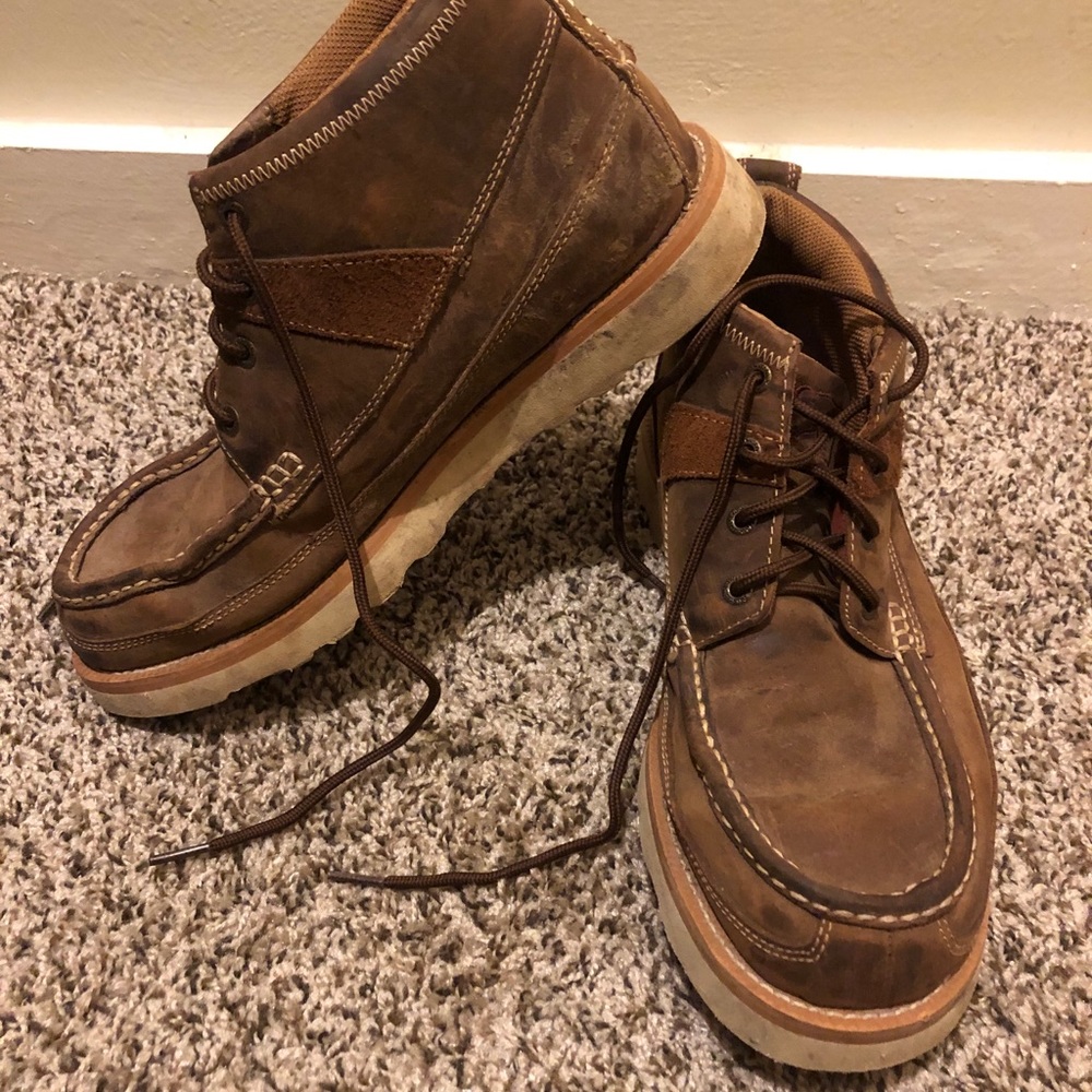 Triple X lace ups